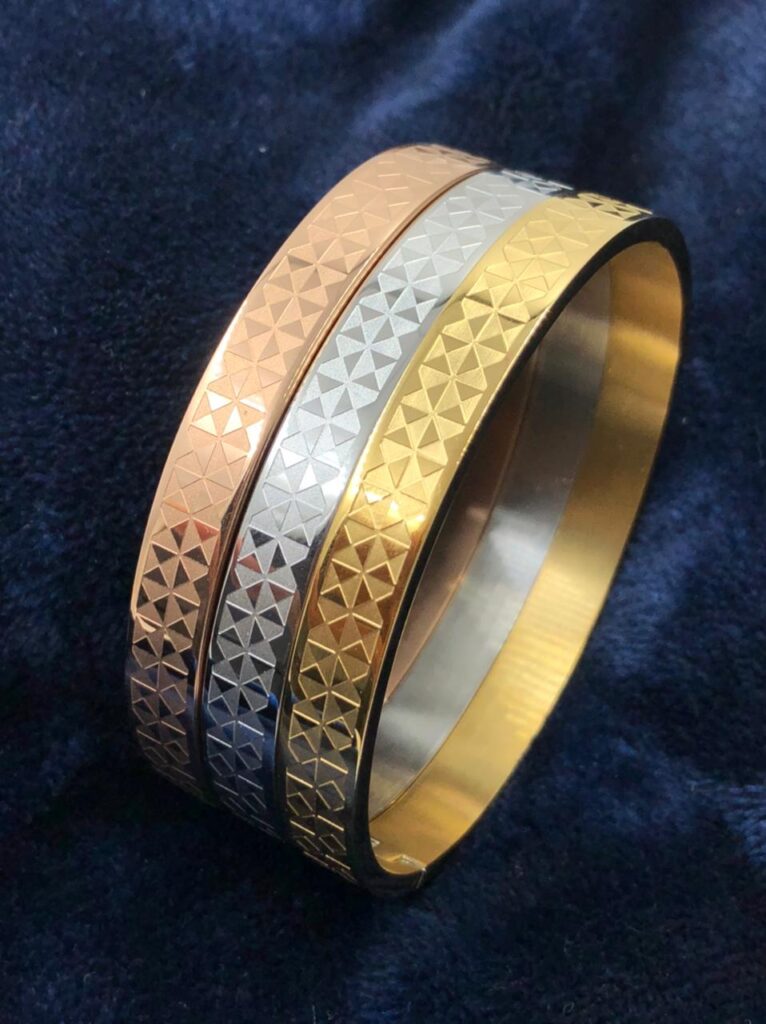 etched bangles